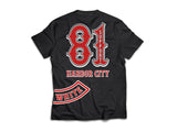 T-Shirt SideRocker HH schwarz