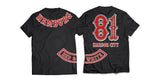 T-Shirt SideRocker HH schwarz