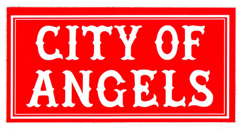 City of Angels Support81 Sticker