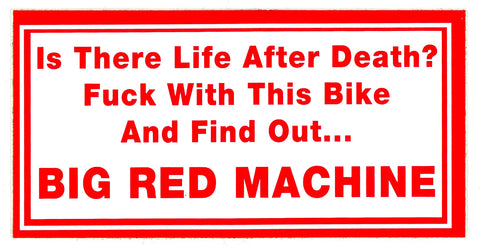 Sticker - Big Red Machine