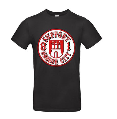 T-Shirt Support Wappen Harbor City